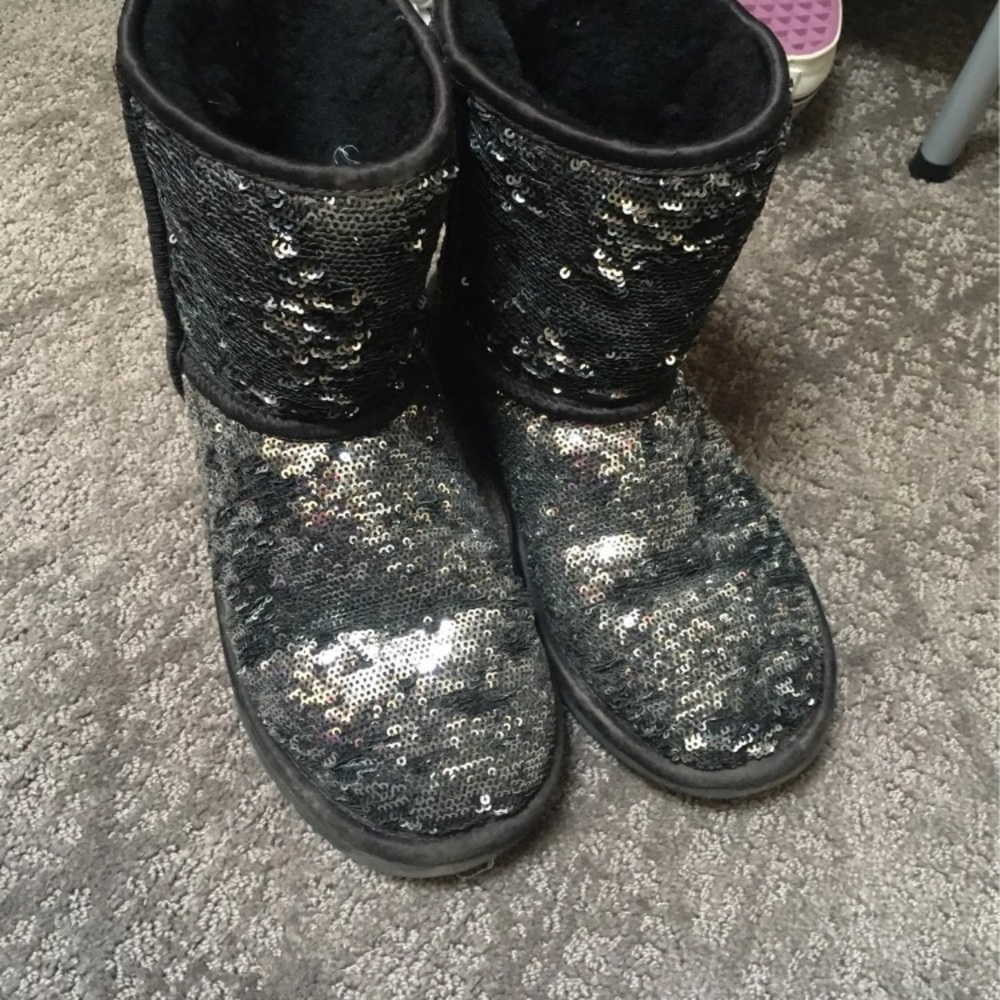 Women’s sequin ugg boots